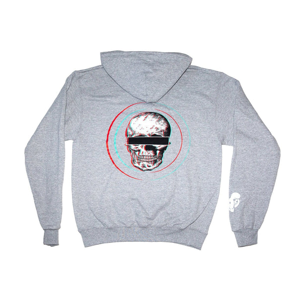 "3D SKULL" PULLOVER