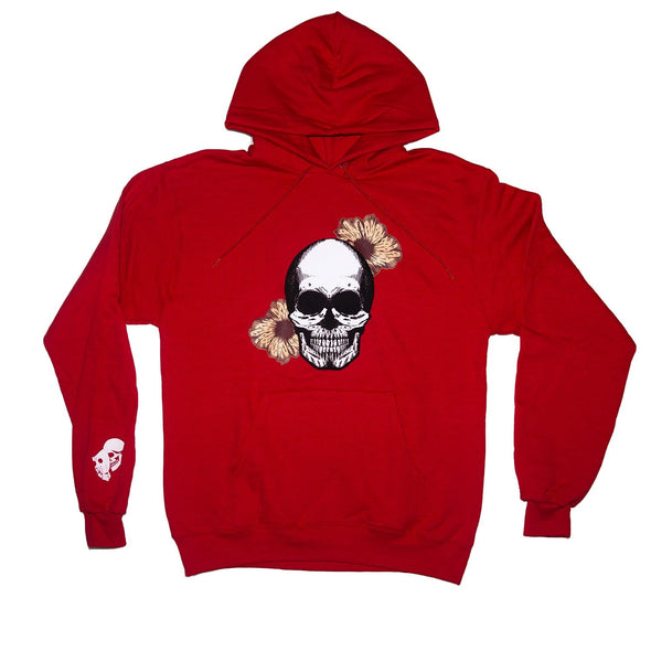 "HIBISCUS SKULL" PULLOVER