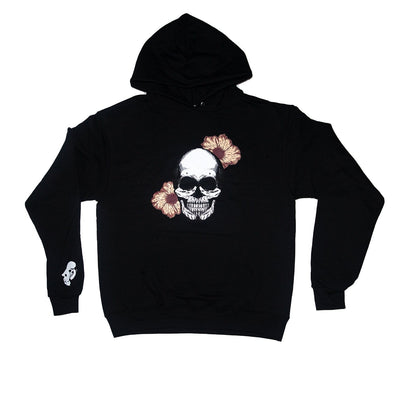 "HIBISCUS SKULL" PULLOVER