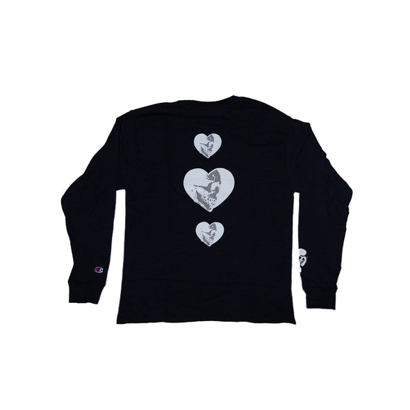 "I LOVE NY" L/S (WHITE HEART)