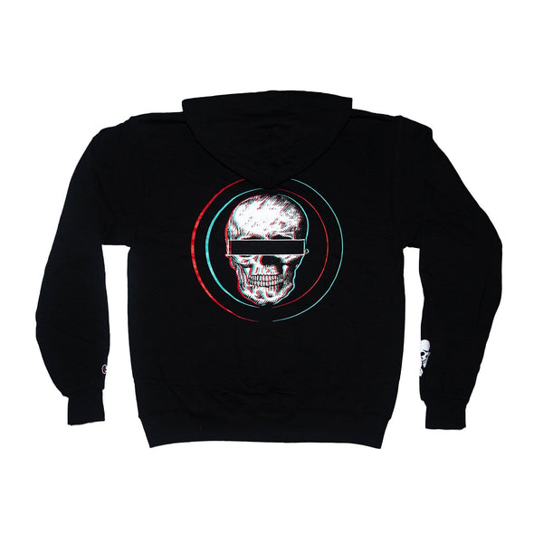 "3D SKULL" PULLOVER