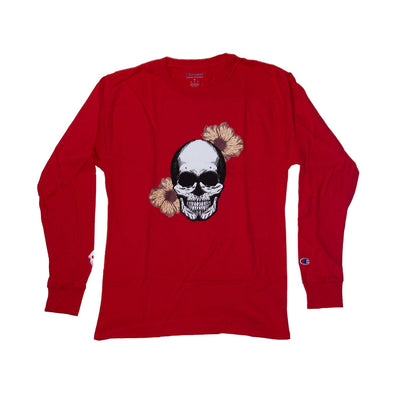 "HIBISCUS SKULL" L/S