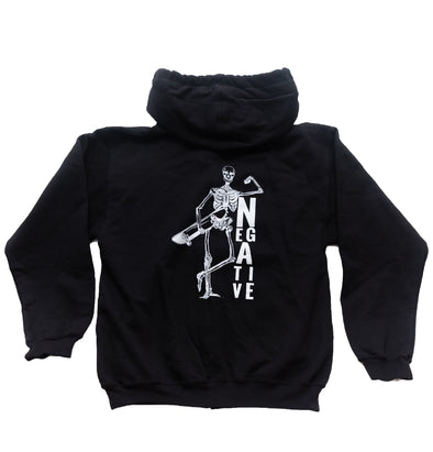 "SKATE SKULL" ZIP-UP